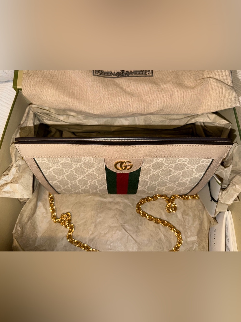 Gucci Shoulder Bag Like New Full Set - Picture 3 of 10